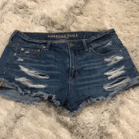 American eagle cutoff shorts. Size 8. - Picture 1 of 2